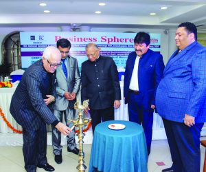 Lighting the Lamp Ceremony by H.E. Mr. K.L.Ganju o.c.v.c (Cdr.)