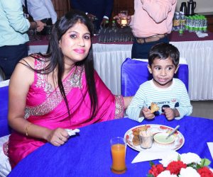 Pooja Khattar and Son Manit Khattar