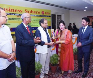 Preeti Mandeir and Arun K. Haldwani, Director, Kargo-League Logistics Pvt. Ltd