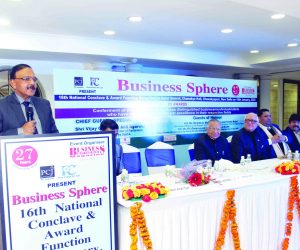 Shri Amod Kanth, Founder General Secretary, Prayas NGO, addressing the distinguished audience